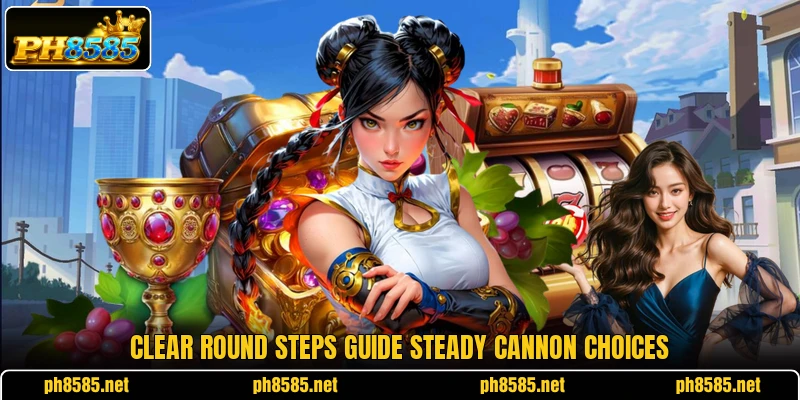 Clear round steps guide steady cannon choices