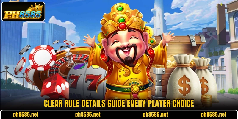 Clear rule details guide every player choice