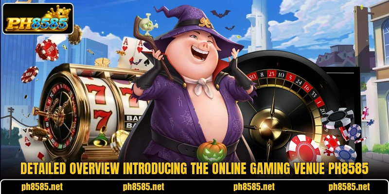Detailed overview introducing the online gaming venue PH8585