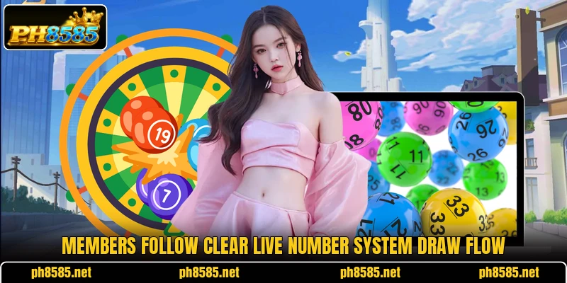 Members follow clear Live Number System draw flow