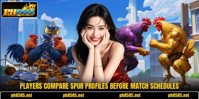 Players compare spur profiles before match schedules Players compare spur profiles before match schedules