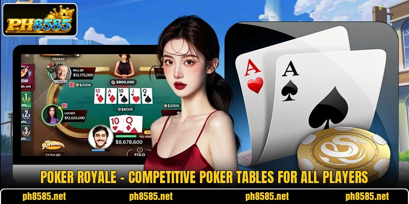 Poker Royale - Competitive Poker Tables For All Players