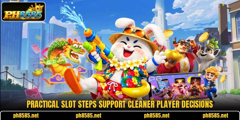 Practical slot steps support cleaner player decisions