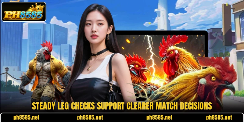 Steady leg checks support clearer match decisions Steady leg checks support clearer match decisions