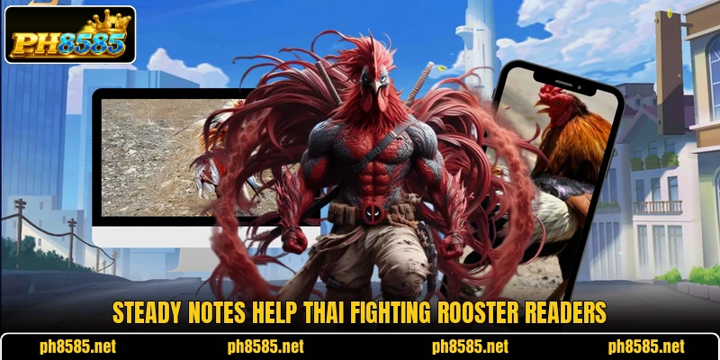 Steady notes help Thai fighting rooster readers Steady notes help Thai fighting rooster readers